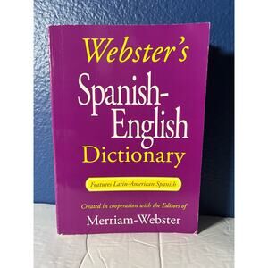 Webster's Spanish-English Dictionary [Features Latin-American Spanish] Paperback